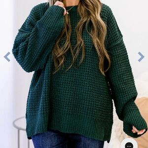 Women's Dark Green Sweater